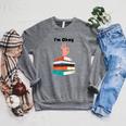 Too Many Books Book Lover I'm Okay Book Lovers Day Raglan Sleeve Sweatshirt Deep Heather