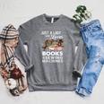 BOOKS AND SEWING QUILTING Quilting FOR MEN & WOMEN Raglan Sleeve Sweatshirt Deep Heather