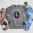 I Like My Books Spicy And My Coffee ICY Shirt Skeleton Raglan Sleeve Sweatshirt Deep Heather I Like My Books Spicy And My Coffee ICY Shirt Skeleton Raglan Sleeve Sweatshirt Deep Heather