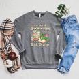 Bookworm I'm A Book Dragon Fantasy Reader Lover Bookish Raglan Sleeve Sweatshirt Deep Heather
