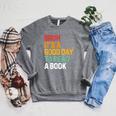 Bruh Its A Good Day To Read A Book Cool Reading Teacher Kids Raglan Sleeve Sweatshirt Deep Heather Bruh Its A Good Day To Read A Book Cool Reading Teacher Kids Raglan Sleeve Sweatshirt Deep Heather
