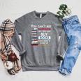You Can't Buy Happiness But You Can Buy Books Raglan Sleeve Sweatshirt Deep Heather