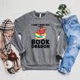 I Can't Hear You I Am a Book Dragon Reading Book Raglan Sleeve Sweatshirt Deep Heather I Can't Hear You I Am a Book Dragon Reading Book Raglan Sleeve Sweatshirt Deep Heather