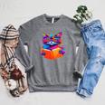 Cat Book Shirt Colorful Cat Reading Book Raglan Sleeve Sweatshirt Deep Heather Cat Book Shirt Colorful Cat Reading Book Raglan Sleeve Sweatshirt Deep Heather