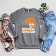 Cat Sleeping Napping Bookworm Reading Book Lover Book Nerd Men Women Kids Raglan Sleeve Sweatshirt Deep Heather