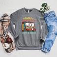 Cats And Books Easily Distracted By Cats And Books Raglan Sleeve Sweatshirt Deep Heather