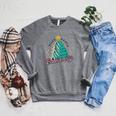 Christmas Book Read Reading Present Santa Claus Raglan Sleeve Sweatshirt Deep Heather Christmas Book Read Reading Present Santa Claus Raglan Sleeve Sweatshirt Deep Heather