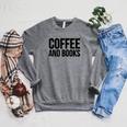 Coffee Book Reader Coffee And Books Raglan Sleeve Sweatshirt Deep Heather Coffee Book Reader Coffee And Books Raglan Sleeve Sweatshirt Deep Heather