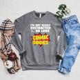 Comic Book Collector Comics Lover Comic Book Collecting Raglan Sleeve Sweatshirt Deep Heather Comic Book Collector Comics Lover Comic Book Collecting Raglan Sleeve Sweatshirt Deep Heather
