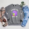 Cure Dragons Love Books Too Raglan Sleeve Sweatshirt Deep Heather