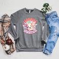 Cute Dragon Learning Wonder Bookworm Girls Books & Dragons Premium Tri-Blend Raglan Sleeve Sweatshirt Deep Heather