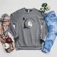 Cute Ghost Swinging Reading Book Halloween Ghost Costume Raglan Sleeve Sweatshirt Deep Heather Cute Ghost Swinging Reading Book Halloween Ghost Costume Raglan Sleeve Sweatshirt Deep Heather
