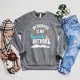 My Daughter Is My Favorite Author Book Writer Novelist Poet Raglan Sleeve Sweatshirt Deep Heather My Daughter Is My Favorite Author Book Writer Novelist Poet Raglan Sleeve Sweatshirt Deep Heather