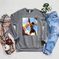 David And Goliath Bible Book Samuel King David Anime Manga Raglan Sleeve Sweatshirt Deep Heather David And Goliath Bible Book Samuel King David Anime Manga Raglan Sleeve Sweatshirt Deep Heather