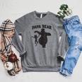 Disney The Jungle Book Papa Bear Raglan Sleeve Sweatshirt Deep Heather