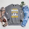 I Don't Read Books To Get Smart Book Lovers Reading Raglan Sleeve Sweatshirt Deep Heather I Don't Read Books To Get Smart Book Lovers Reading Raglan Sleeve Sweatshirt Deep Heather