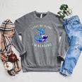 Dragon Reading Book Lover Leave Me Alone I'm Reading Raglan Sleeve Sweatshirt Deep Heather Dragon Reading Book Lover Leave Me Alone I'm Reading Raglan Sleeve Sweatshirt Deep Heather