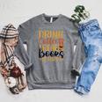 Drink Coffee Read Books Be Happy Coffee Lover Raglan Sleeve Sweatshirt Deep Heather Drink Coffee Read Books Be Happy Coffee Lover Raglan Sleeve Sweatshirt Deep Heather