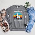Ducks Books Lover Easily Distracted By Ducks & Books Raglan Sleeve Sweatshirt Deep Heather