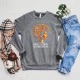Education Is Freedom Afro Woman Book Illustration Raglan Sleeve Sweatshirt Deep Heather