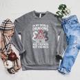 Fantasy Book Bookish My World Dragons Friends Not Enemies Raglan Sleeve Sweatshirt Deep Heather