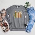 Fantasy Drama Tragedy Book Floral Subtle Raglan Sleeve Sweatshirt Deep Heather Fantasy Drama Tragedy Book Floral Subtle Raglan Sleeve Sweatshirt Deep Heather
