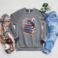 Fantasy Drama Tragedy Cute Cat Book Lover Readers Librarians Raglan Sleeve Sweatshirt Deep Heather Fantasy Drama Tragedy Cute Cat Book Lover Readers Librarians Raglan Sleeve Sweatshirt Deep Heather