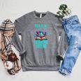 Fantasy Novel Character This Is My Book Character Costume Raglan Sleeve Sweatshirt Deep Heather