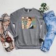 Feminist Ruth Bader Ginsburg RBG Quote Girl With Book Women Raglan Baseball Tee Raglan Sleeve Sweatshirt Deep Heather