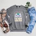 Fiction Addiction Book Reader And Booklover Raglan Sleeve Sweatshirt Deep Heather