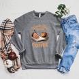 Words Flow Better Caffeine Coffee Drinker Book Writer Raglan Sleeve Sweatshirt Deep Heather