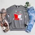Freadom I Read Banned Books Banned Books Week Librarian Raglan Sleeve Sweatshirt Deep Heather Freadom I Read Banned Books Banned Books Week Librarian Raglan Sleeve Sweatshirt Deep Heather