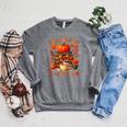 Fully Booked For Fall Books Coffee Leaves Pumpkins Tee Raglan Sleeve Sweatshirt Deep Heather Fully Booked For Fall Books Coffee Leaves Pumpkins Tee Raglan Sleeve Sweatshirt Deep Heather