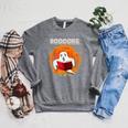 Ghost Reading Books Teacher Halloween Men Women Raglan Sleeve Sweatshirt Deep Heather Ghost Reading Books Teacher Halloween Men Women Raglan Sleeve Sweatshirt Deep Heather
