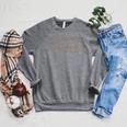 Girls 17th Birthday 17 Years Party Guest Book Raglan Sleeve Sweatshirt Deep Heather