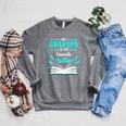 My Grandpa Is My Favorite Author Write Book Raglan Sleeve Sweatshirt Deep Heather My Grandpa Is My Favorite Author Write Book Raglan Sleeve Sweatshirt Deep Heather