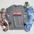 Guestbook Today My Birthday Sign Up For Festivities Birthday Raglan Sleeve Sweatshirt Deep Heather