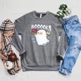 Halloween Books Librarian English Teacher Reader Reading Raglan Sleeve Sweatshirt Deep Heather Halloween Books Librarian English Teacher Reader Reading Raglan Sleeve Sweatshirt Deep Heather
