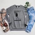 Hamlet William Shakespeare Book Cover Raglan Sleeve Sweatshirt Deep Heather
