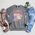Hoarder Book Reading Lover Bookworm Librarian Hoarding Raglan Sleeve Sweatshirt Deep Heather