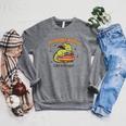 Hoarding Books Like a Dragon Reading Raglan Sleeve Sweatshirt Deep Heather