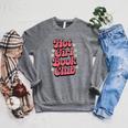 Hot Girl Book Club Retro Daisies Raglan Sleeve Sweatshirt Deep Heather Hot Girl Book Club Retro Daisies Raglan Sleeve Sweatshirt Deep Heather
