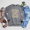 Hot Girls Read Books Reading Bookworm Raglan Sleeve Sweatshirt Deep Heather Hot Girls Read Books Reading Bookworm Raglan Sleeve Sweatshirt Deep Heather