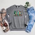 I'm With The Banned Books I Read Banned Books Lovers Raglan Sleeve Sweatshirt Deep Heather