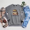 I'm With The Banned Books Reading Addict Book Lover Raglan Sleeve Sweatshirt Deep Heather
