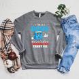 I'm a Book Character Costumes For Kids Storybook Raglan Sleeve Sweatshirt Deep Heather