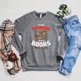 Its Not Hoarding If Its Books Raglan Sleeve Sweatshirt Deep Heather