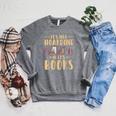 It's Not Hoarding If It's Books Reading Book Lover Raglan Sleeve Sweatshirt Deep Heather It's Not Hoarding If It's Books Reading Book Lover Raglan Sleeve Sweatshirt Deep Heather