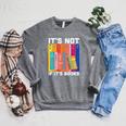 Its Not Hoarding If Its Books Book Reading Raglan Sleeve Sweatshirt Deep Heather