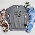 Jane Austen Mr Darcy Expectations Literary Book Club Raglan Sleeve Sweatshirt Deep Heather Jane Austen Mr Darcy Expectations Literary Book Club Raglan Sleeve Sweatshirt Deep Heather